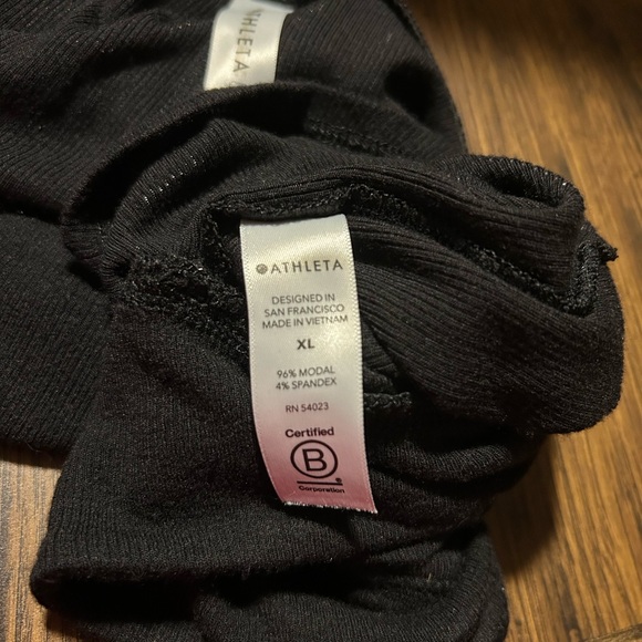 Athleta Modal Blend Black Women's Athletic Shorts - Picture 5 of 5